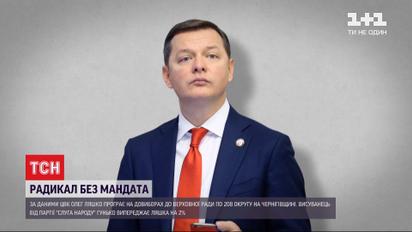Олег Ляшко програв на довиборах до Верховної Ради