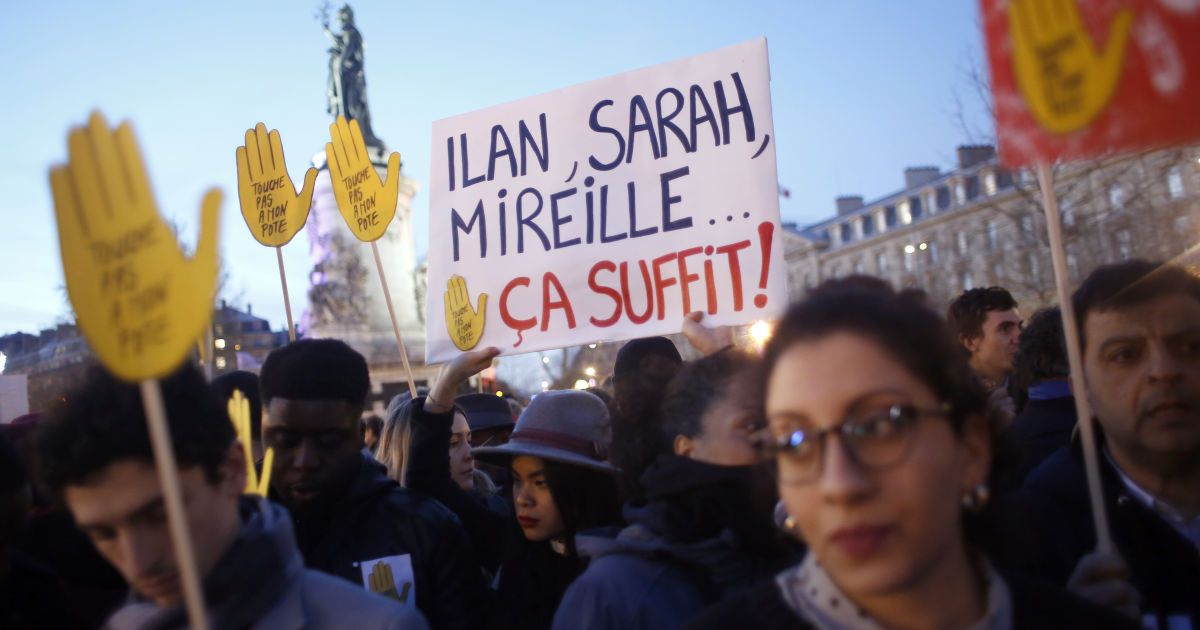 Марш проти антисемітимзму у Франції_3 / © Associated Press