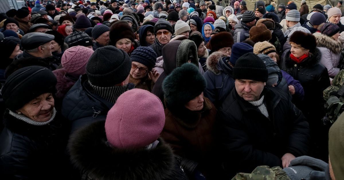 Пункт обігріву в Авдіївці