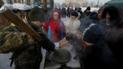 Гаряча каша і теплі намети: в Авдіївці рятувальники обігріли та нагодували понад 4 тисячі мешканців