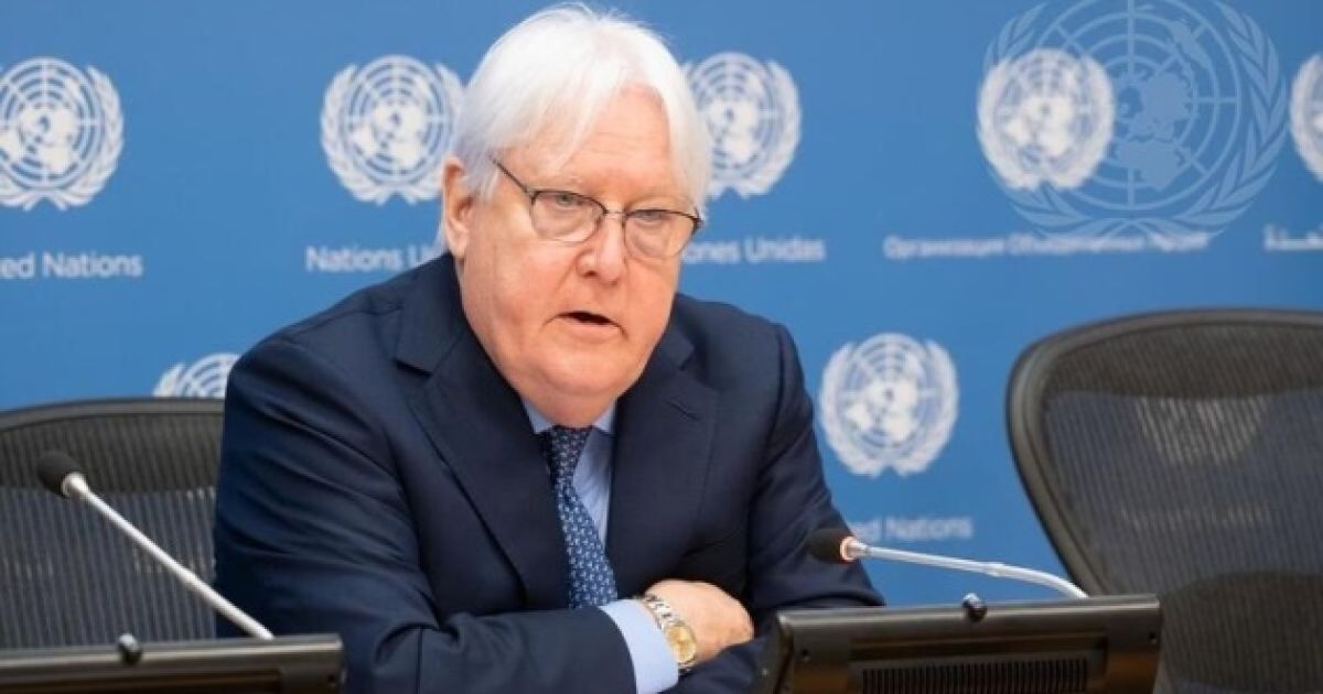 Заступник генерального секретаря ООН з гуманітарних питань Мартін Гріффітс