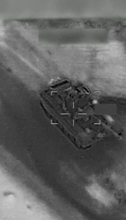 Американці показали відео авіаудару, який ймовірно вбив російських військових у Сирії