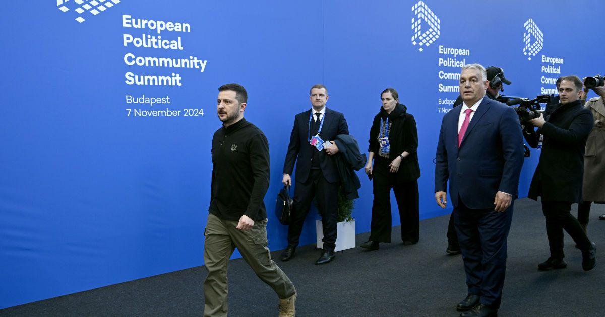 Президент Зеленський в Угорщині