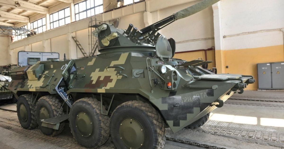 "Укроборонпром" запустил новый цех по производству корпусов для БТР-3
