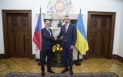 Кличко встретился с премьер-министром Чехии: Поддержка Украины не ослабит