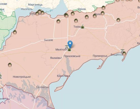 В окупованому Мелітополі пролунав гучний вибух: у небо піднімається чорний дим