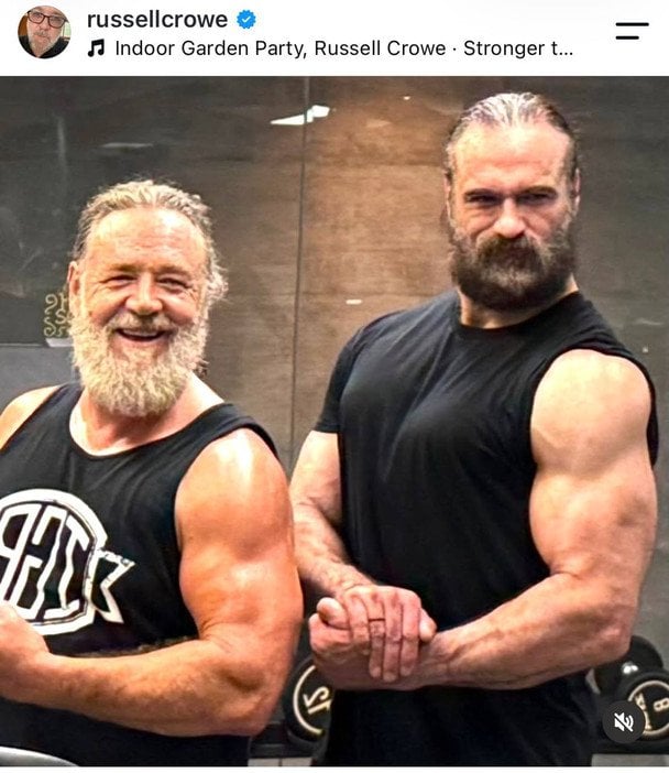 Рассел Кроу, фото: instagram.com/russellcrowe