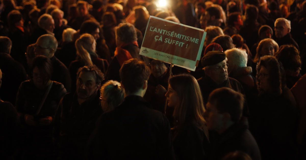 Марш проти антисемітимзму у Франції_6 / © Associated Press