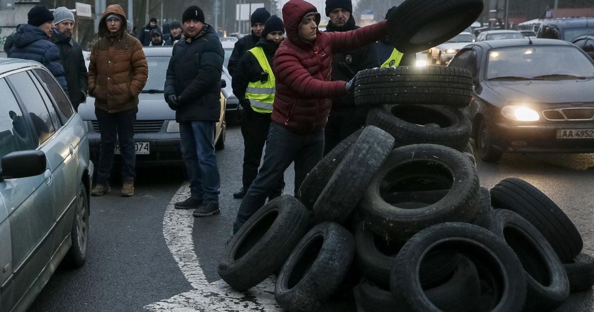 Фото с места протеста / © Reuters
