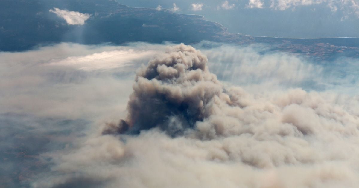 Reuters показало фото сильних лісових пожеж у Чилі з висоти пташиного польоту