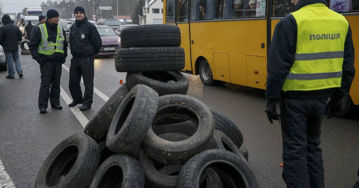 Фото с места протеста / © Reuters