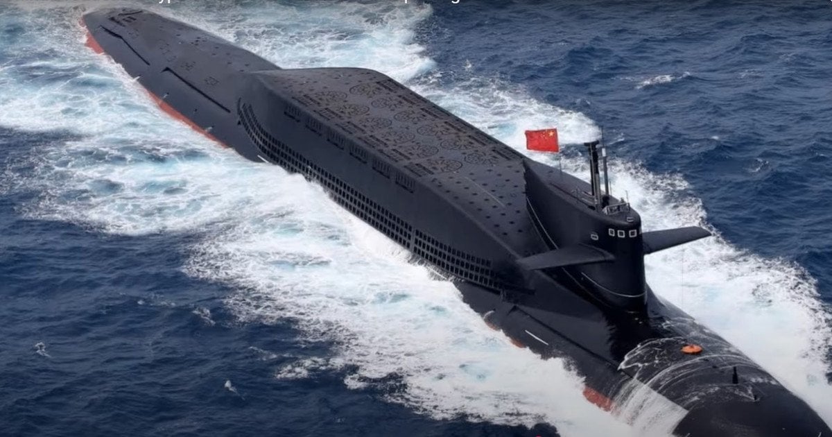 Найозброєніша субмарина Китаю Китайський підводний човен Type 094