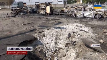 Згоріло усе, що збирали 3 роки! У Запоріжжі дрони РФ знищили склад гуманітарної допомоги!