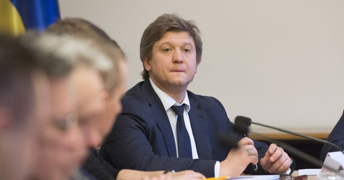 Министр финансов Александр Данилюк