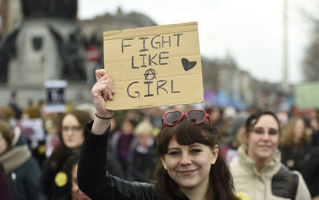 Марш женщин в Дублине / © Reuters