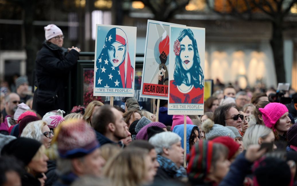 Марш женщин в Стокгольме / © Reuters