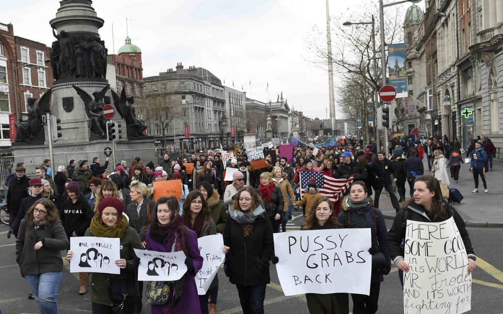 Марш женщин в Дублине / © Reuters