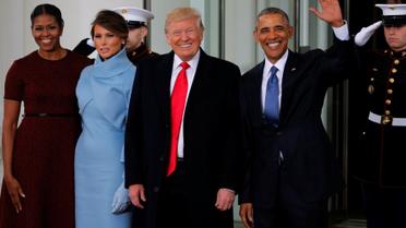 Президентський чай. Як подружжя Обам Трампа із дружиною вітали_7 / © Reuters