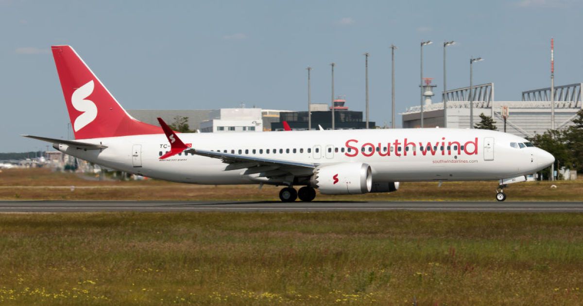 Літак авіакомпанії Southwind Airlines
