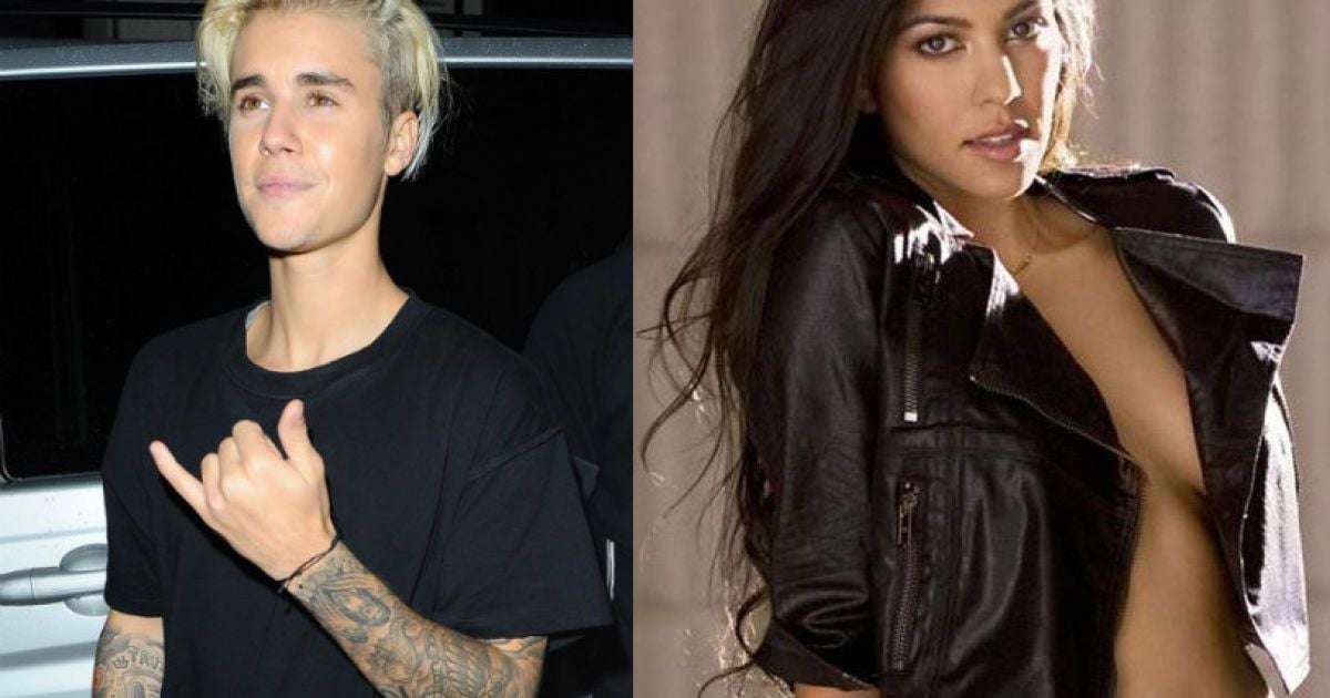 Джастин Бибер и Кортни Кардашьян