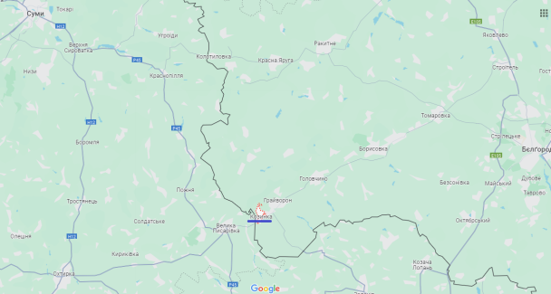 Козинка на карте / © Google Maps