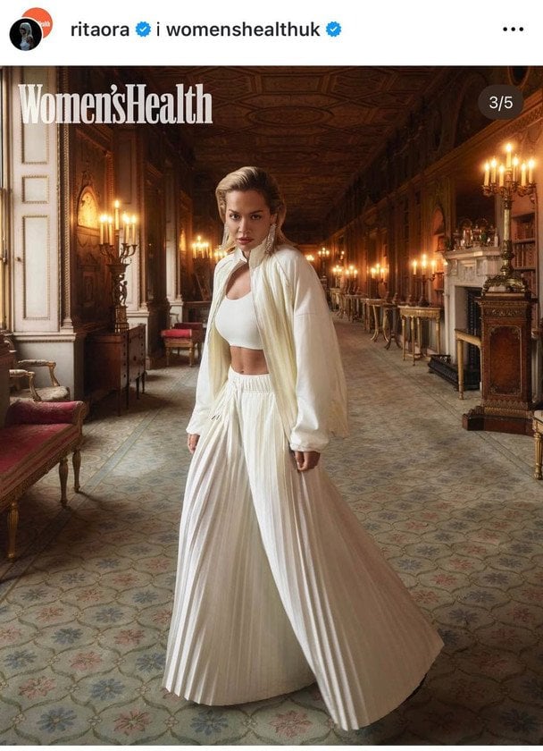 Ріта Ора, фото: instagram.com/womenshealthuk