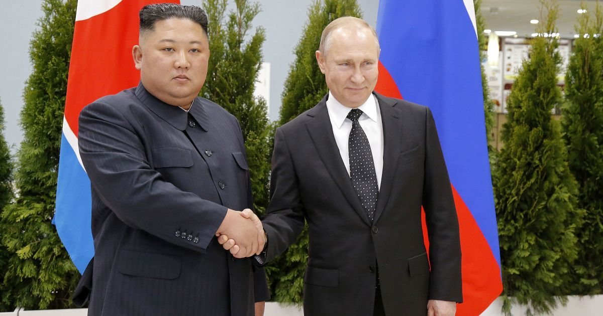 Ким Чен Ин Владимир Путин