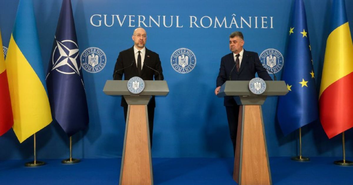 Премьеры Украины и Румынии Денис Шмигаль и Марчел Чолаку
