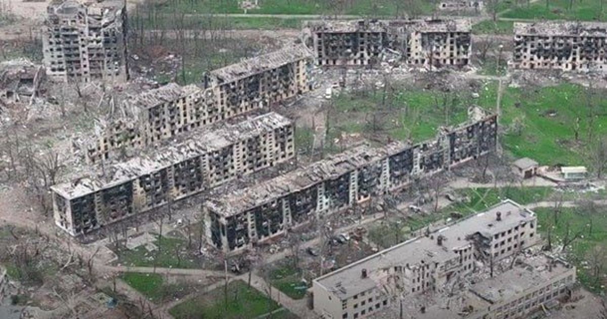 Mariupol, destroyed by the Russian occupiers / ©Mariupol City Council