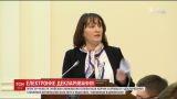 Наталья Корчак в проблемах с э-декларированием обвинила системных администраторов