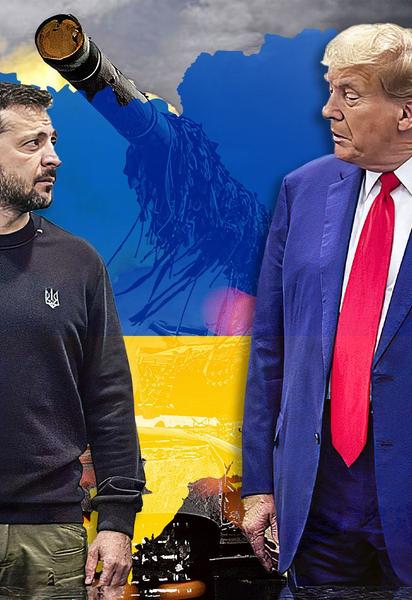 Владимир Зеленский и Дональд Трамп