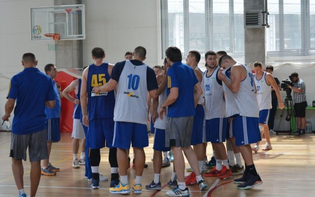 Відкрите тренування збірної України з баскетболу. / © Проспорт