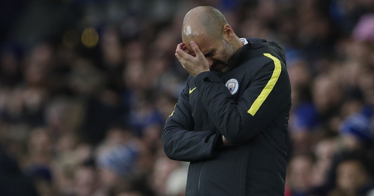 Pep Sadiola. В Twitter высмеяли печального Гвардиолу после позора в Ливерпуле