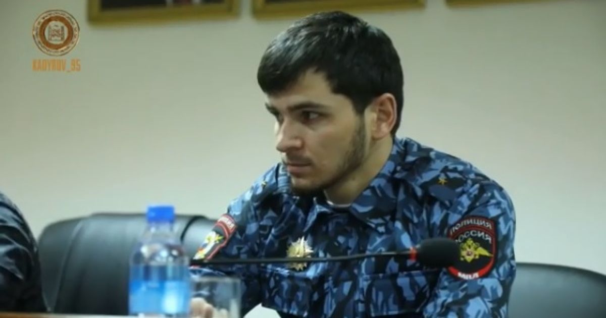 Поліцію Чечні очолив родич Кадирова, який цьогоріч вступив до університету