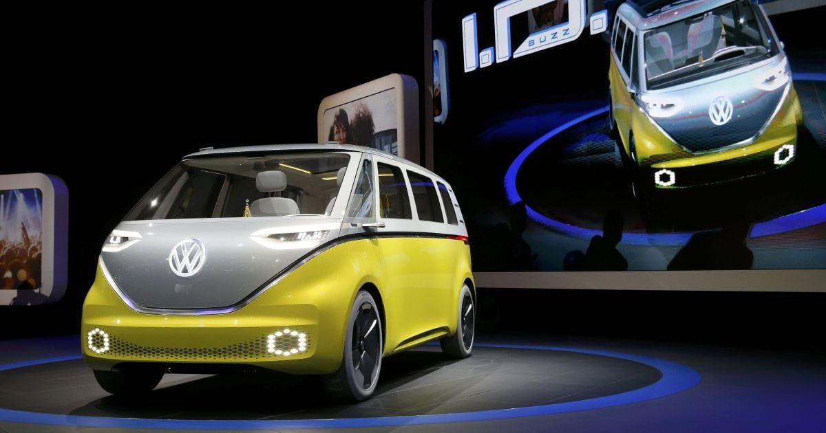 Volkswagen выкатил электрический минивэн
