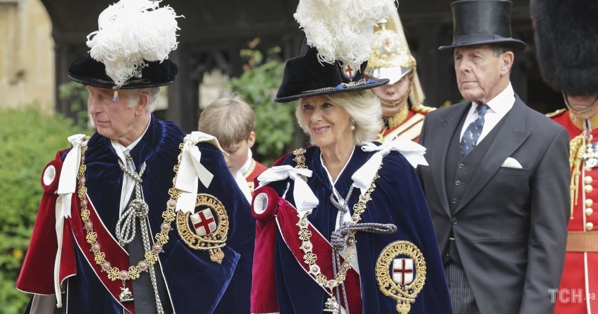 Служба в честь Дня Подвязки