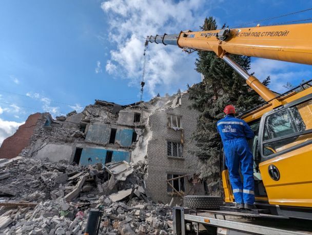 Разрушение в Славянске после российского удара 17 октября / © Главное управление ГСЧС Украины в Донецкой области