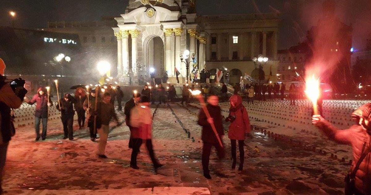 Активісти стурбовані тим, що за два роки силовики не покарали жодного винуватця розгону студентів / © Фото Івана Гребенюка/ТСН