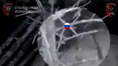 Работа бойцов 63 бригады "Стальные львы" по оккупантам