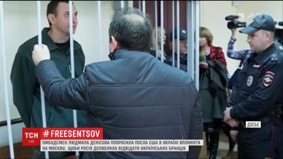 Денисова попросила посла США в Украине повлиять на РФ для доступа к политзаключенным