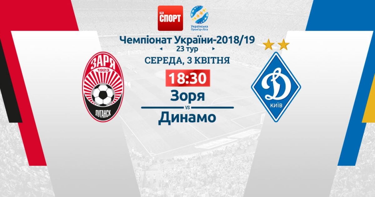 Зоря - Динамо - 2:3. Відео онлайн-трансляція матчу УПЛ