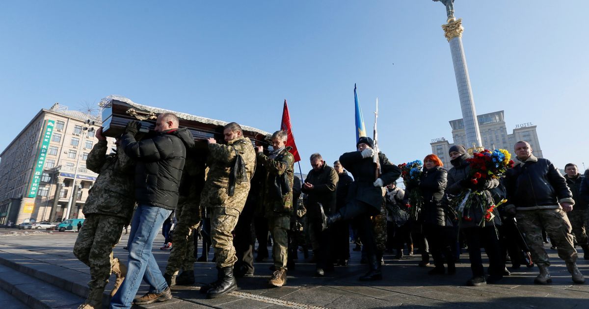 В Киеве и под Харьковом простились с погибшим на Светлодарской дуге бойцами