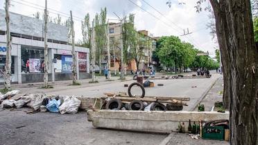 Краматорск во время оккупации "ДНР". / © Артем Гетьман