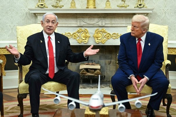 Прем’єр-міністр Ізраїлю Беньямін Нетаньягу та президент США Дональд Трамп / © Associated Press