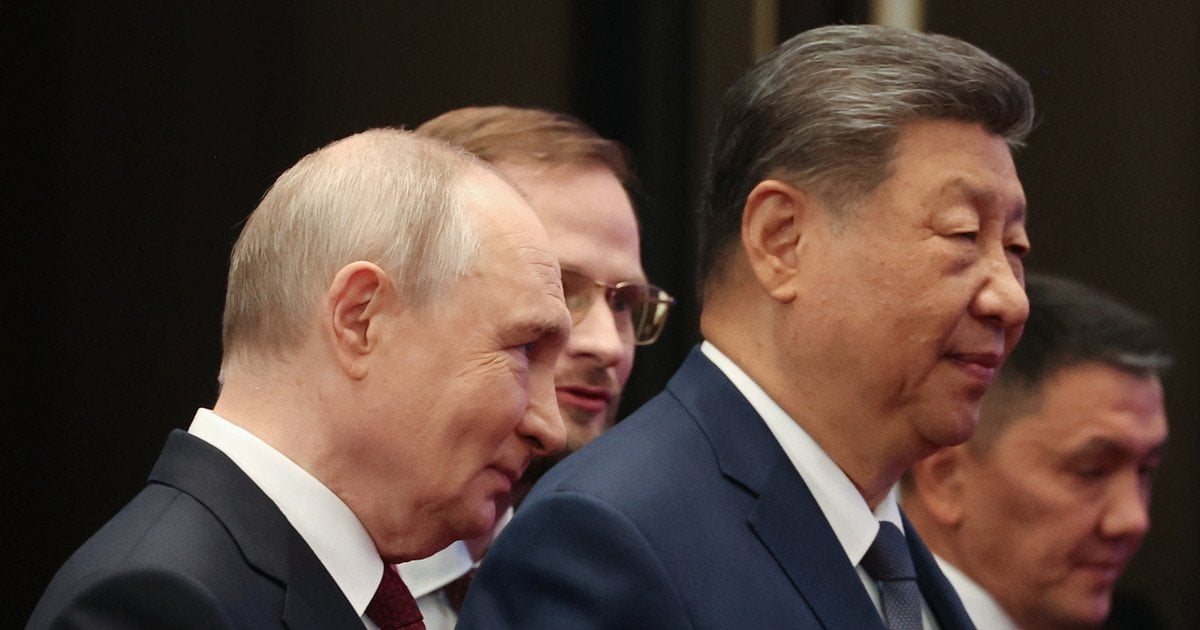 Президент Росії Володимир Путін та президент Китаю Сі Цзіньпін