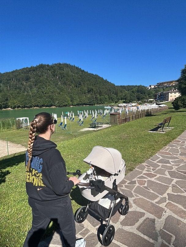 Ольга Харлан з донькою / © instagram.com/gigisamele87
