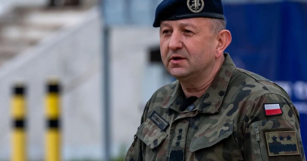 Польський генерал Ярослав Громадзінський, звільнений з посади командувача Єврокорпусу