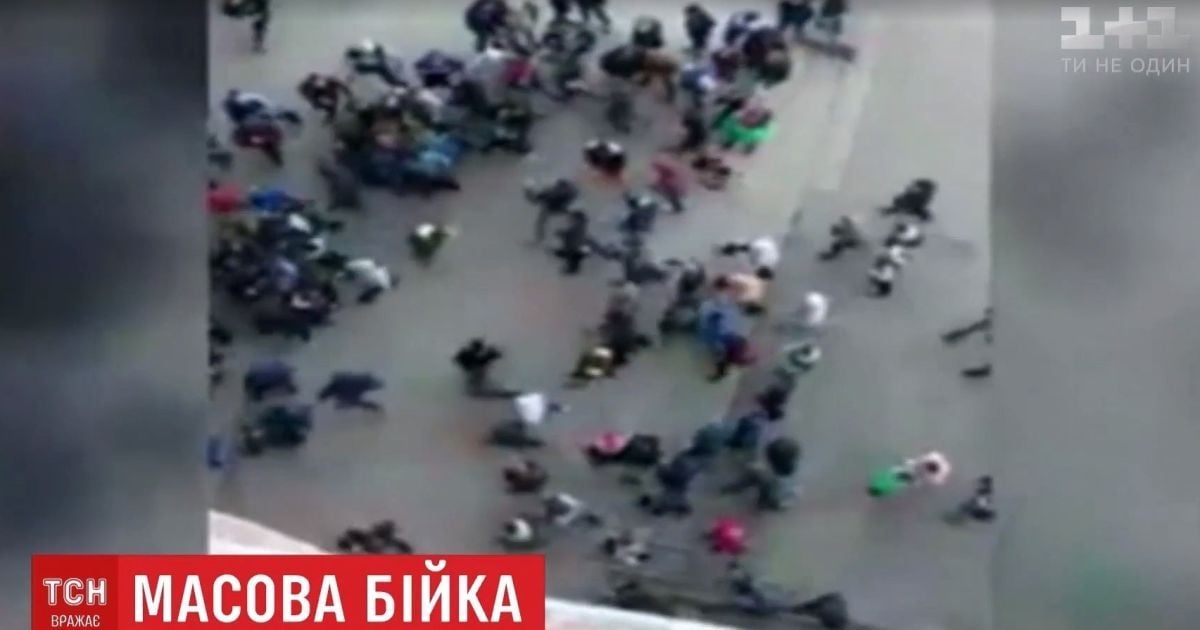 У Львові сталася масова бійка між кількома десятками молодиків