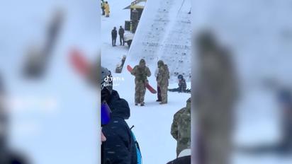 На гірськолижний курорт Драгобрат 1 січня приїхали працівники ТЦК