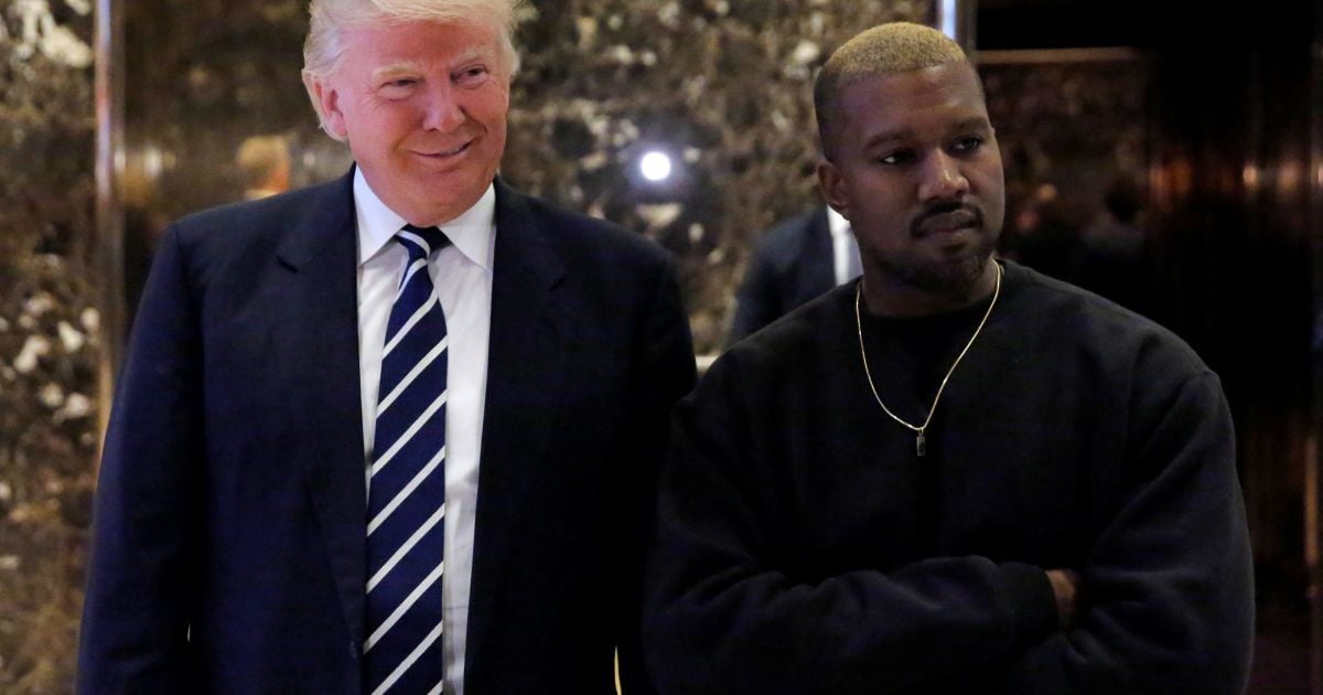 Канье Уэст и Дональд Трамп